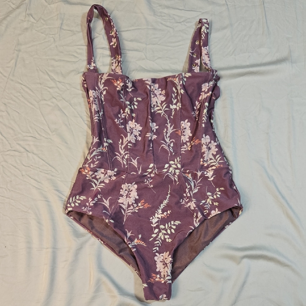 Revel Rey Swimsuit with Corset Top